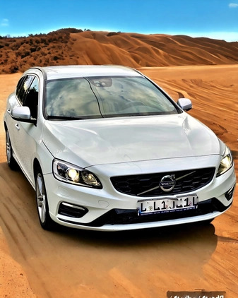 Volvo V60 cena 103300 przebieg: 67450, rok produkcji 2017 z Nowogród Bobrzański małe 781